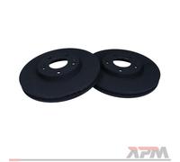 2x Maxgear 19-0817 Disco De Freno Trasero Para Peugeot 307 Break Citroën