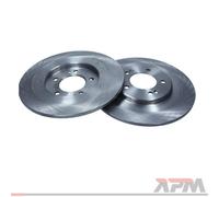 2x Maxgear 19-0843 Disco de Freno Delantero para Peugeot Partner Espacio Combi