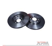 Lote de 2 Disco de freno MAXGEAR 19-1065 para OE 93175376 - 5 69 006 - 93197712