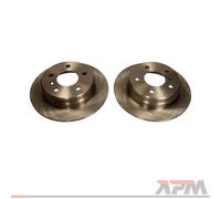 2x Maxgear 19-1221 Disco Freno Trasero para Mercedes-Benz W168 414