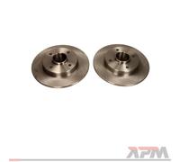 2x Maxgear 19-1277 Disco Freno Trasero para Peugeot 307 Break 3E Citroën C4 I LC