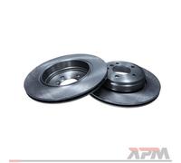 2X Maxgear 19-1311 Disco De Freno Trasero Para BMW E60 E61 E63 E64