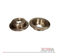 MAXGEAR 2x Disco Freno Trasero Ø284 MM Completo para Hyundai IX35 Lm 2.0 Crdi