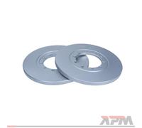 2x Maxgear 19-1932MAX Disco Freno Trasero 280MM para Ford Transit Fa Ff Fm FN