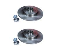 2x Maxgear 19-1974 Disco Freno Trasero para Renault Kangoo Express Mercedes-Benz
