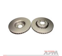 2x Maxgear 19-2001 Disco De Freno Delante Para Fiat Ducato Peugeot Boxer Citroën