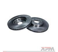Lote de 2 Disco de freno MAXGEAR 19-2019 para OE 5 69 064 - 23118055 - 13501308