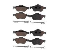 2x Maxgear 19-2090 Juego Pastillas de Freno Disco Delant. para Renault Clio III
