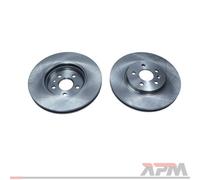 2x Maxgear 19-2204 Disco de Freno 300MM para Opel Mokka / Moca X J13 Chevrolet
