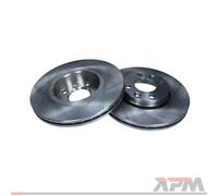 2x Maxgear 19-2232 Disco De Freno Delante Para Mercedes-Benz Renault Dacia Lada