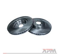 2X Maxgear 19-2251 Disco De Freno Delantero Para Audi Q5 8RB Porsche Macan 95B