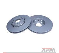 2x Maxgear 19-2260 Disco De Freno Trasero Para BMW E60 E61