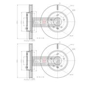 MAXGEAR 19-2369 Disco de freno