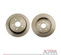 2x Maxgear 19-2376MAX Disco De Freno Para KIA Rio II JB Hyundai Accent III MC