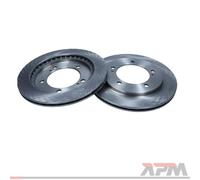 2x Disco de freno ventilado 19-2441 MAXGEAR para SUZUKI GRAND VITARA I