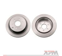 2x Maxgear 19-2454 Disco De Freno Trasero Para BMW E70 F15 F85 E71 E72 F16 F86