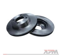 2x Maxgear 19-2504 Disco de Freno Delantero para Peugeot 807 Fiat Ulysse Citroën