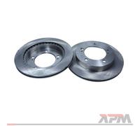 2x Disco de freno Eje delantero ventilado 19-2586 MAXGEAR para SUZUKI GEO