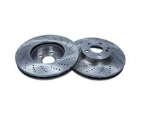 2x Maxgear 19-2687 Disco Freno para Mercedes-Benz W204 S204 C204 W212 S212 C207
