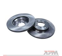 MAXGEAR 2X Disco De Freno Frontal Ø256 Mm Ventilado Para Hyundai I20 PB PBT 1.2