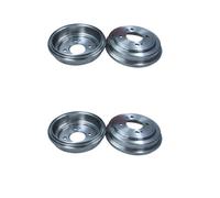2x Tambor de freno Eje trasero 19-3198 MAXGEAR para HYUNDAI GETZ