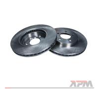 2x Maxgear 19-3208 Disco De Freno 330 Mm Trasero Para BMW F25 F26