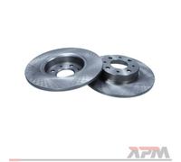 2x Maxgear 19-3338 Disco De Freno Trasero Para Alfa Romeo Mito 955