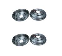 2X Maxgear 19-3699 Tambor de Freno Trasero para Mazda 2 Dh 2008-2015 1.4L 1.6L