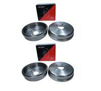 2x Maxgear 19-3709 Tambor de Freno Trasero para VW Transporter II III