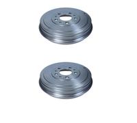 2x Maxgear 19-3711 Tambor De Freno Trasero Para Opel Combo X12 Fiat Doblo 263