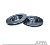 2x Maxgear 19-4681 Disco de Freno Delantero para Peugeot 308 Sw II Opel Fiat