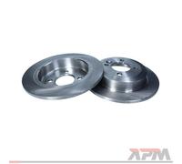 MAXGEAR 2X DISCOS DE FRENO Traseros Ø 259 Completo Para MINI Mini Cabriolet