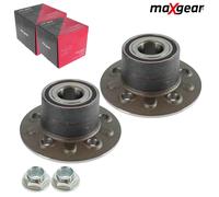 2X Maxgear 33-0524 Kit Cojinete de Rueda Cubo Trasera para Rover 75 Tourer Rj MG