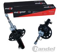 2X MAXGEAR Amortiguador Presión Gas Delant. Para Peugeot 2008 Izquierda +