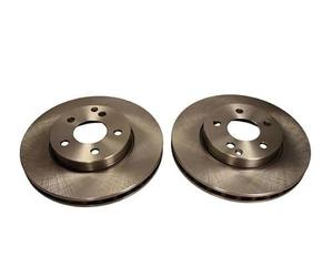 2x MAXGEAR Disco de freno 19-1260 eje delantero 54,5mm 296mm