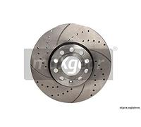 2x MAXGEAR Disco de freno Ø294mm Altura: 56,7mm Espesor: 24mm Corona de Agujeros - Ø: 100mm ventilado ranurado/perforado 19-1255SPORT