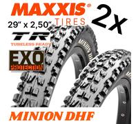 2X Maxxis Minion Dhf 29x2, 5'' MTB Dh Ebike Bicicleta Plegable Exotubeless