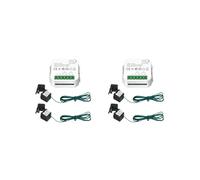 2X Medidor de Energía Digital Inteligente Tuya WiFi, Transformador de Corriente de 80 A, Monitor de Consumo de Producción de Energía Solar