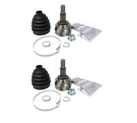 2x Metelli 15-1918 Set Rótulas Eje Motriz Delantero para Renault Megane III