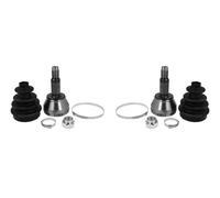 2x METELLI Set Rótulas Eje Motriz Delantero Izquierda Derecha para Ford Fiesta