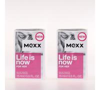 Mexx La vida es ahora para su Eau de Toilette Vapo, 1er Pack (1 x 0,015 l)