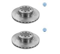 2x MEYLE 015 521 2106 Disco Freno Delantero Ventilado Mercedes-Benz B905