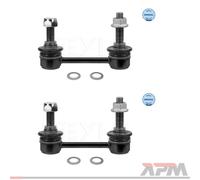 2x Meyle 016 060 0033 Barra Estabilizadora Trasera Para Mercedes-Benz