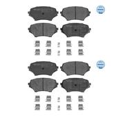 2x Meyle 025 242 9714 / W Juego Pastillas de Freno Disco Delant. para Mazda MX-5