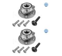 2x Meyle 100 650 0003 Cabeza Husillo Cojinete Delantero para Audi A3 VW Golf 5