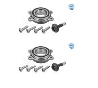 2x Meyle 100 650 0010 Cubo Delantero Trasero para Audi A4