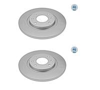 2x Meyle 11-15 521 0033/PD Disco De Freno Delantero Para Peugeot Citroën