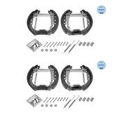 2x Meyle 114 533 0006/K Juego de Zapatas Trasero para Audi 100 Seat Inca VW Shr