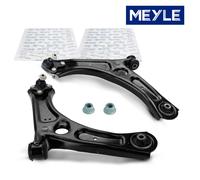 2X Meyle 1160500118 + 1160500119 Brazo Transversal Delantero Para VW Caddy Skoda