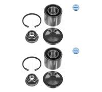 2x Meyle 16-14 750 0018 Rodamiento Eje Trasero para Renault Laguna Rapid Nissan
